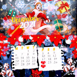 [Actividad Especial]Calendario 2021 - Diciembre by Jinjiro-Higuchi