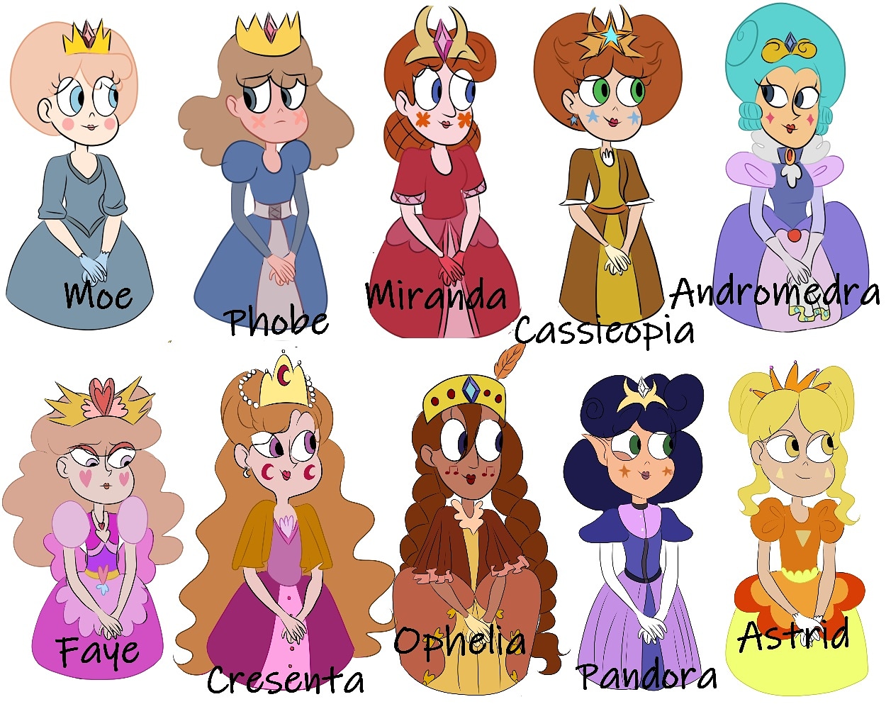 Queens Of Mewni Pt 1 By Verifytheartz On Deviantart