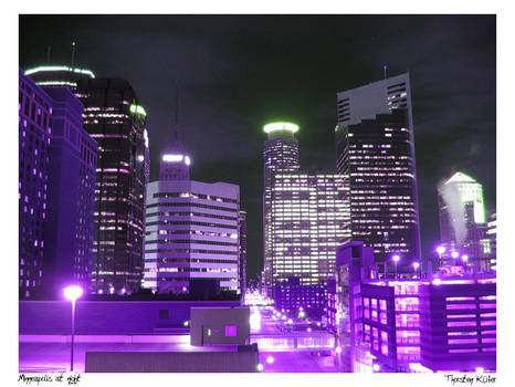 Minneapolis at night