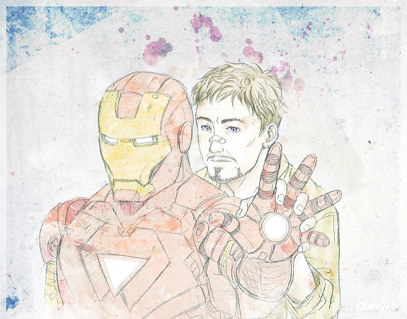 Tony Stark and Jarvis-MarkVI