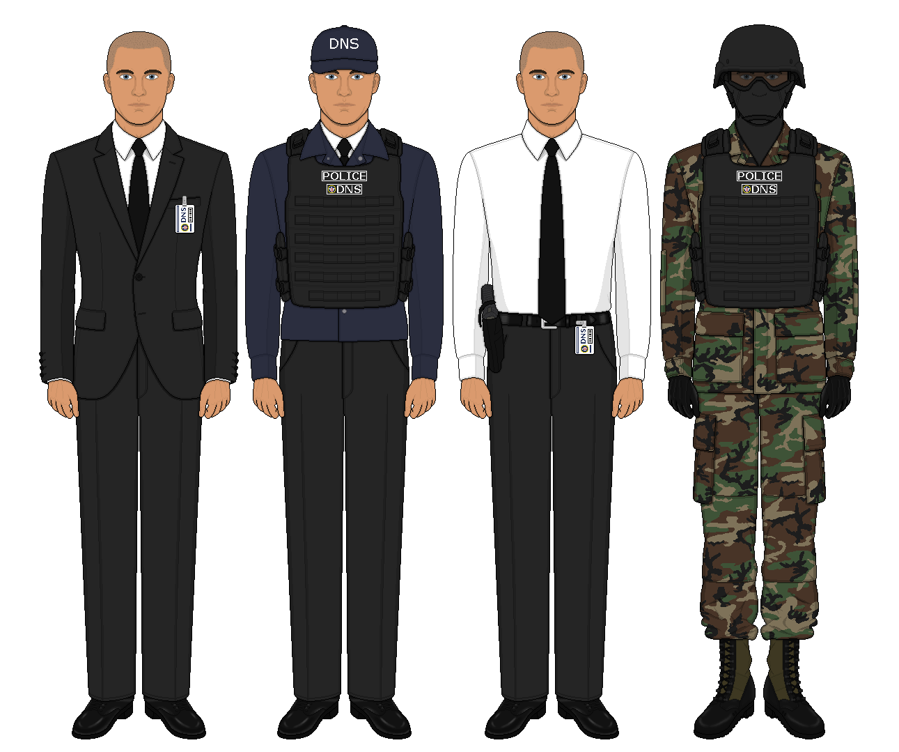 Department of National Security Uniforms 1980's by DontForgetJeff on ...