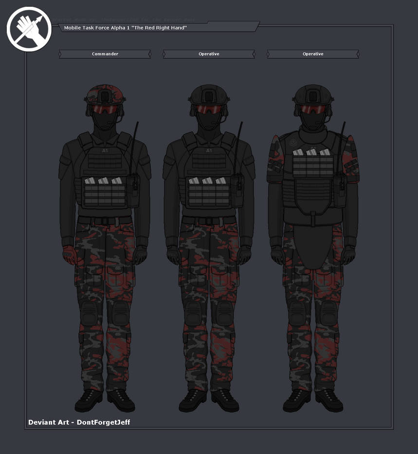 Mobile Task Force Alpha 1 ''Red Right Hand'' by DontForgetJeff on ...