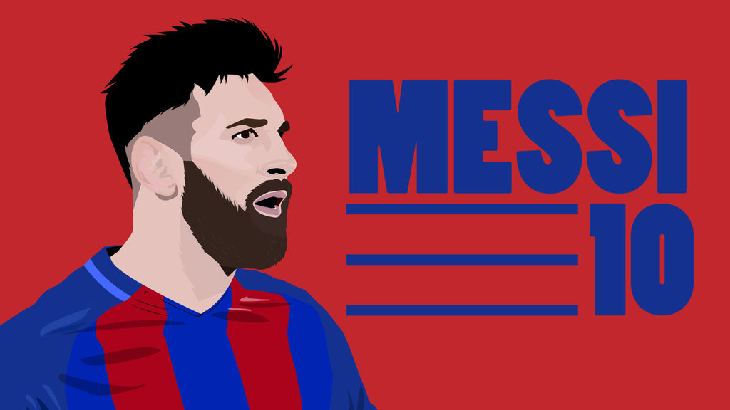 Messi Vector Illustration