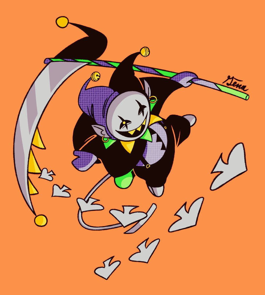 Jevil by KitkatzSnatcher on DeviantArt