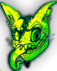 hell cat green