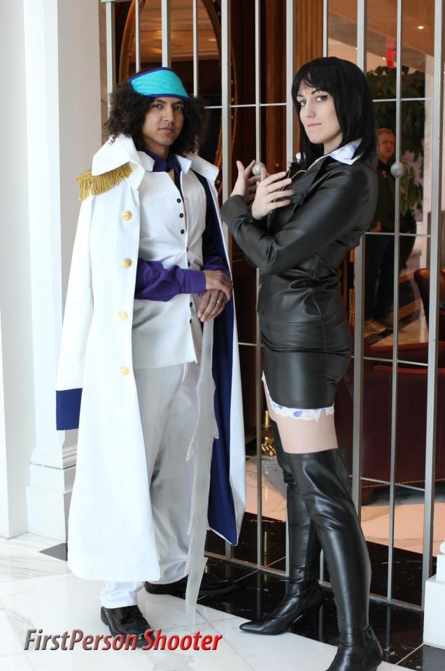 Katsucon Aokiji and Nico Robin