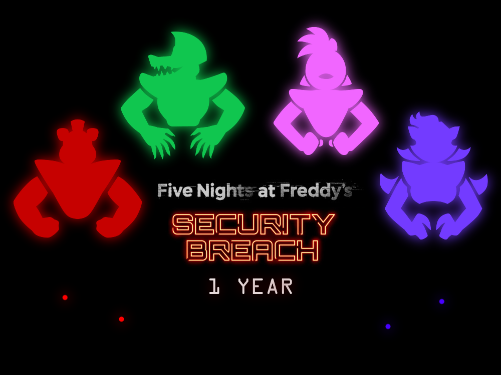 Security Oikachu Security Breach 1 Year Anniversary by DeviManX on DeviantArt