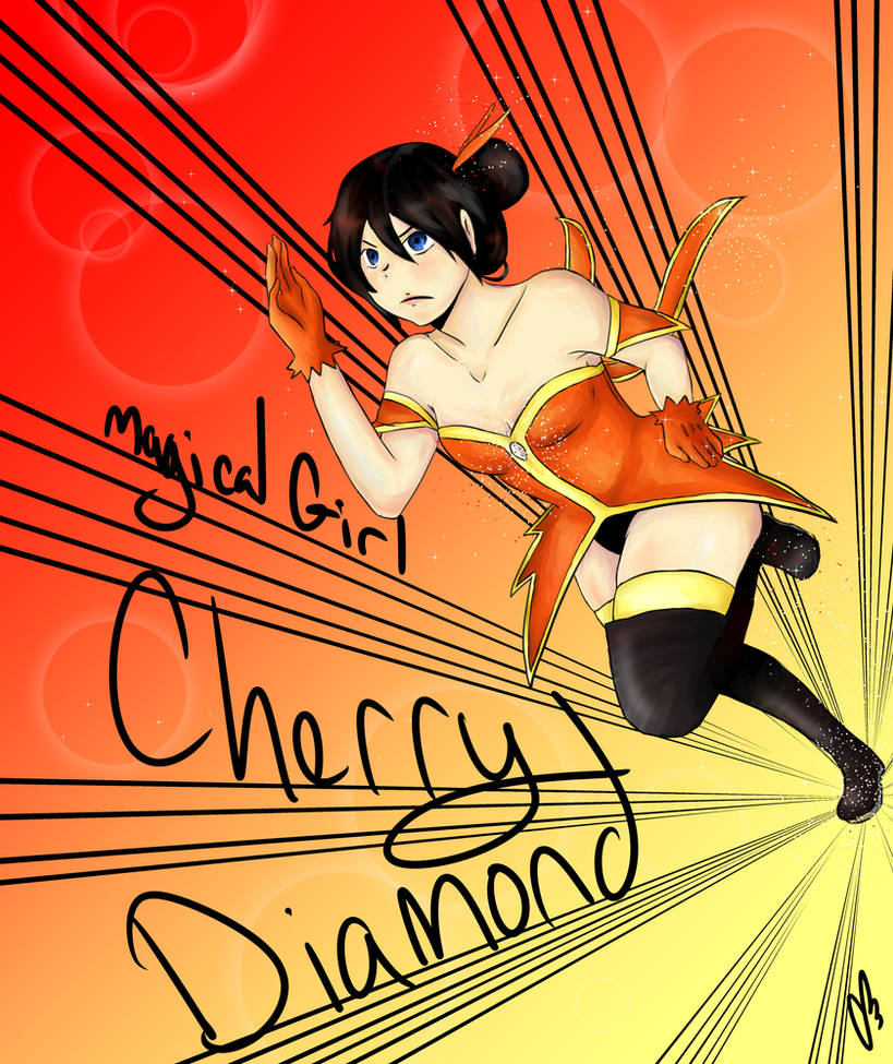 Magical Girl Cherry Diamond potential outfit