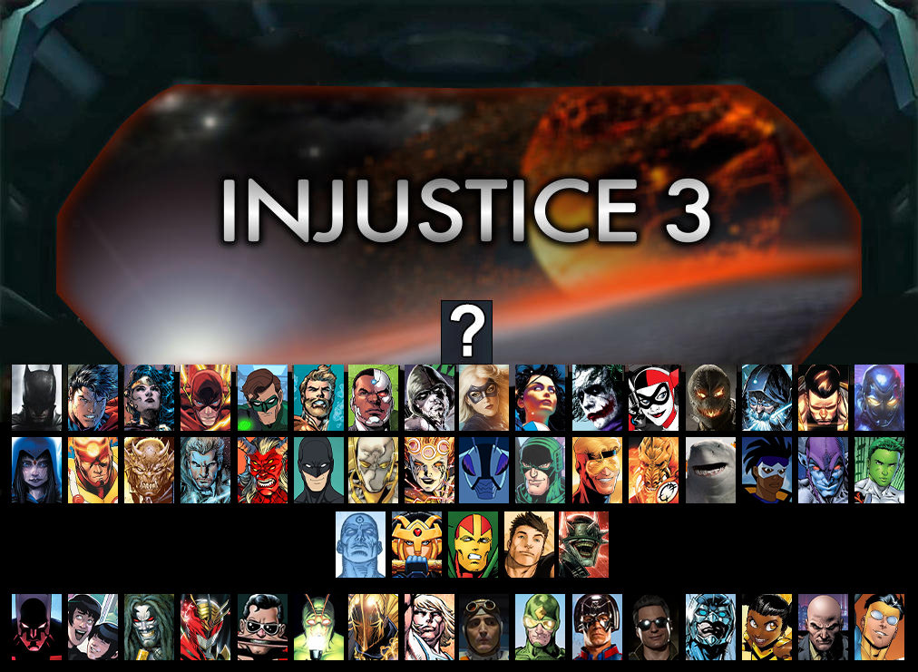 Injustice 3 Fan Roster by Grandbull on DeviantArt