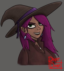 'Breezy' The Gnome witch - Bust