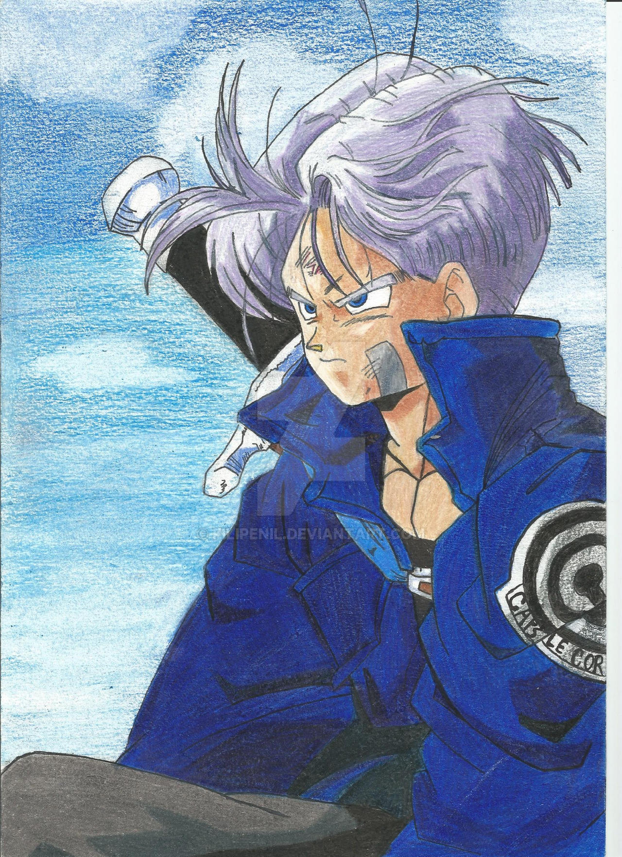 #Trunks #Draw #DBZ by FilipeNil on DeviantArt