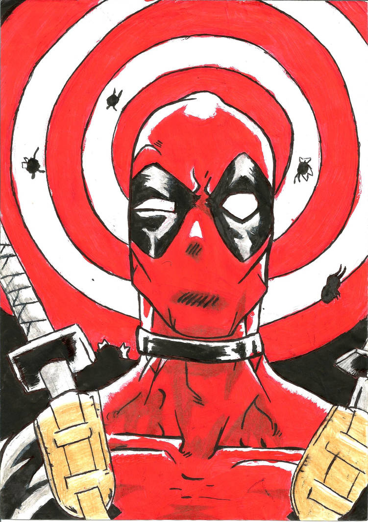 #DeadPool #Draw by FilipeNil on DeviantArt