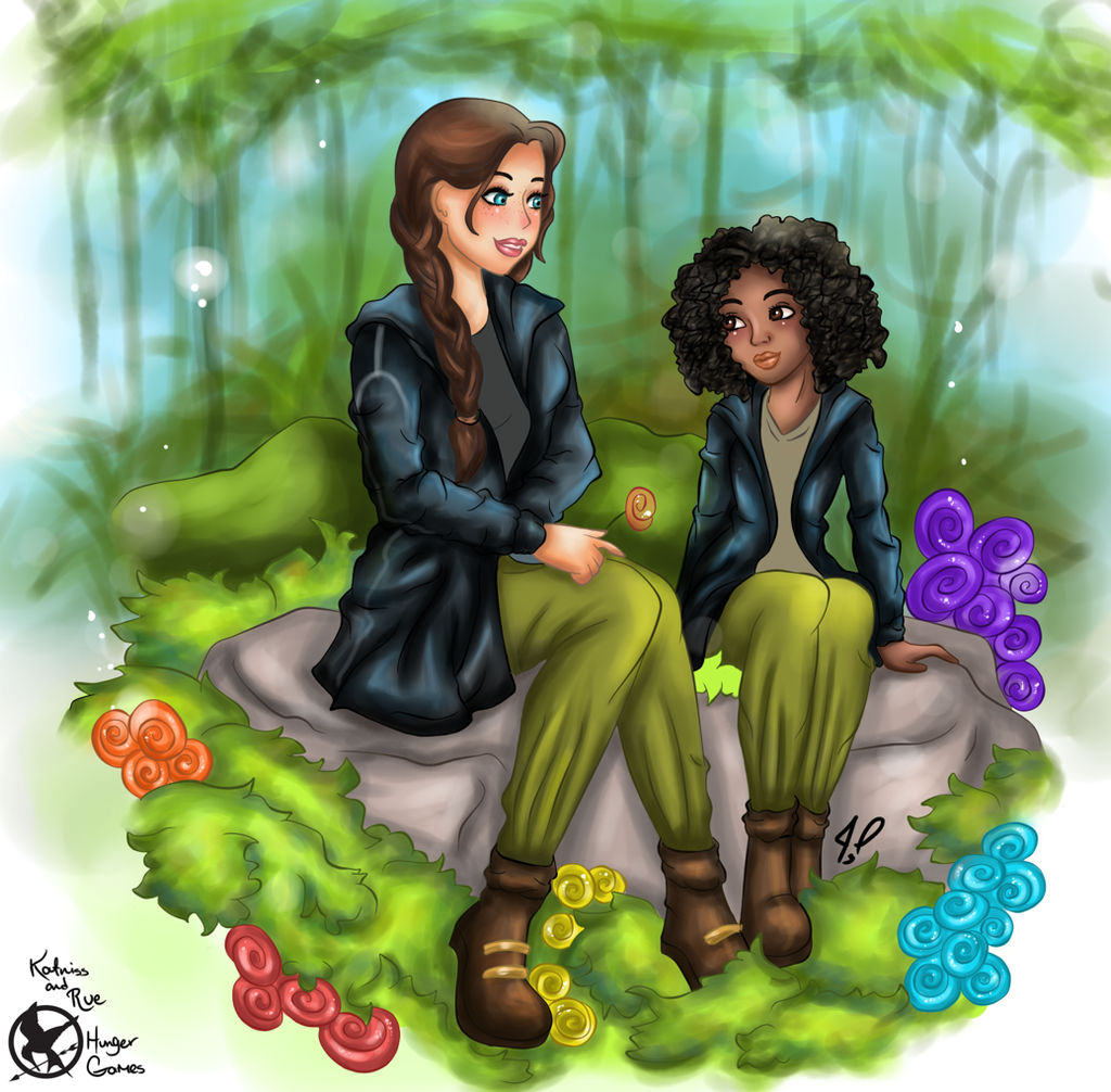 Hunger Games Katniss and Rue commission by JamilSC11 on DeviantArt
