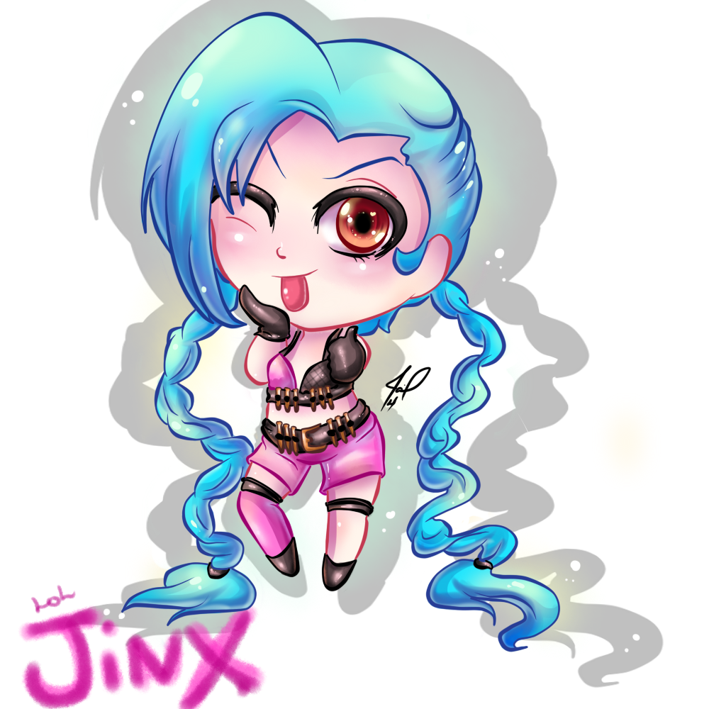 LOL Jinx Pop chibi aww