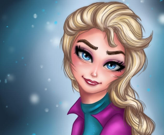 Elsa face facebook by JamilSC11 on DeviantArt