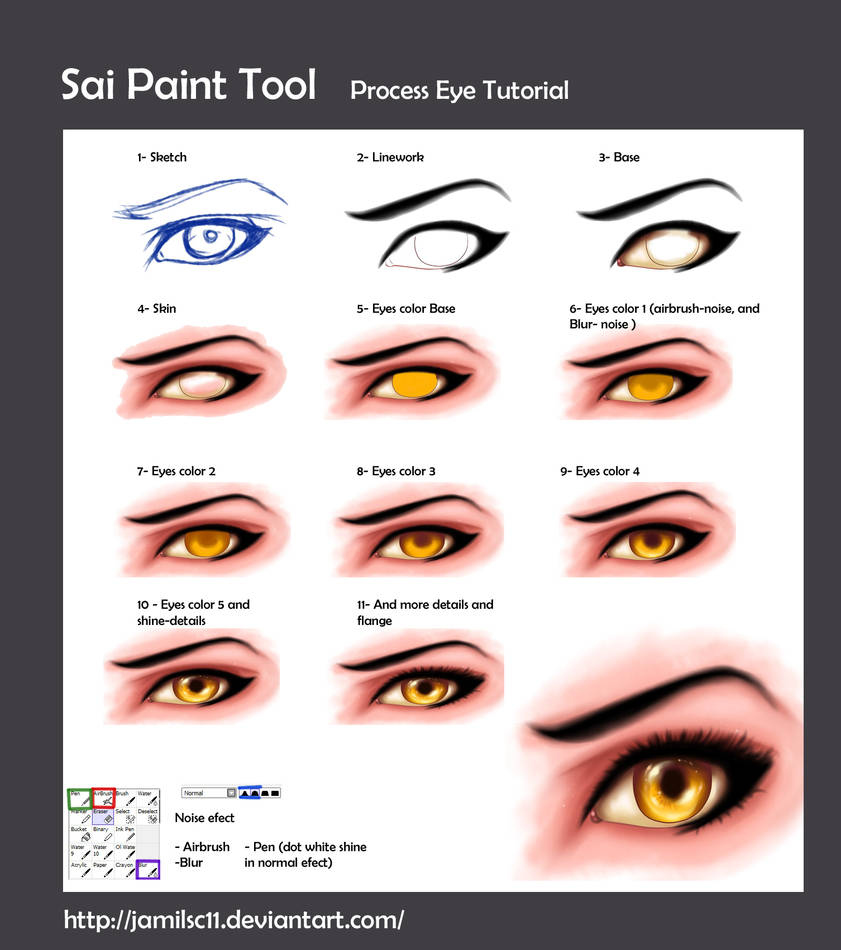 Sai Paint Tool Process Eyes Tutorial By Jamilsc11 On Deviantart Sai Paint Tool Process Eyes Tutorial By Jamilsc11 On Deviantart