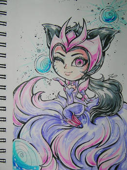 Ahri Challenger Chibi traditional