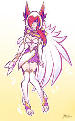 Star Guardian Xayah skin idea other color version