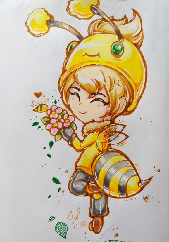 Beemo boy chibi version aww