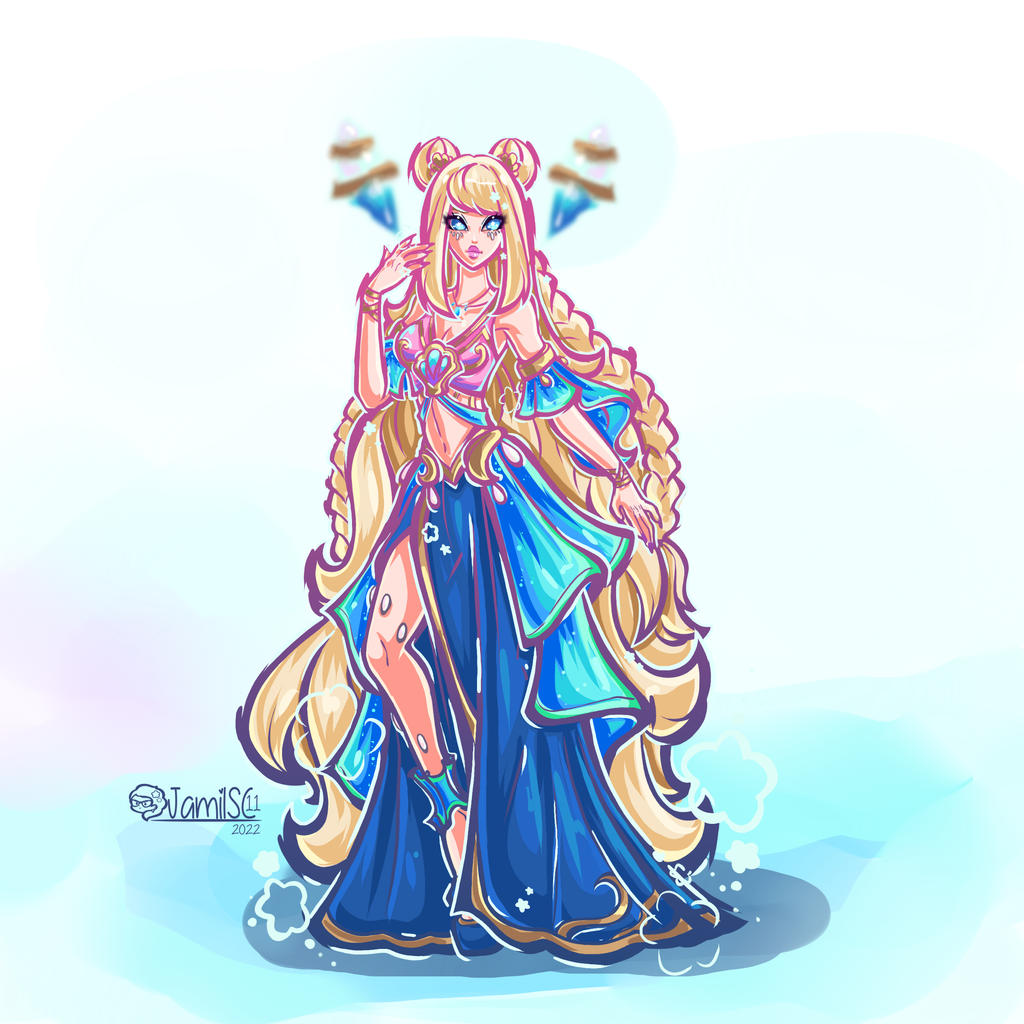 Ocean Song Seraphine Gala by JamilSC11 on DeviantArt