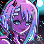 Lucy Cyberpunk Edgerunners by JamilSC11
