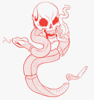 skull/snake thing