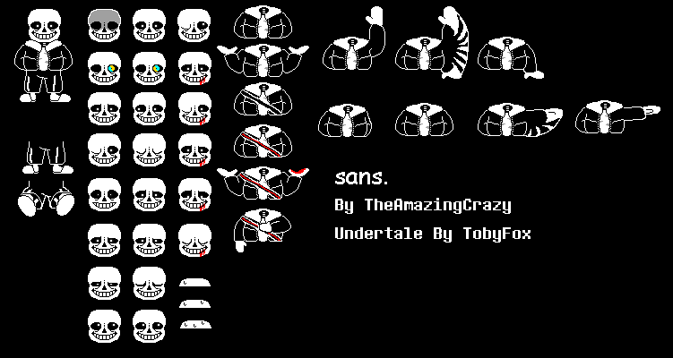 Normal Sans and Underswap Sans dialogue sprites by iGretz on DeviantArt