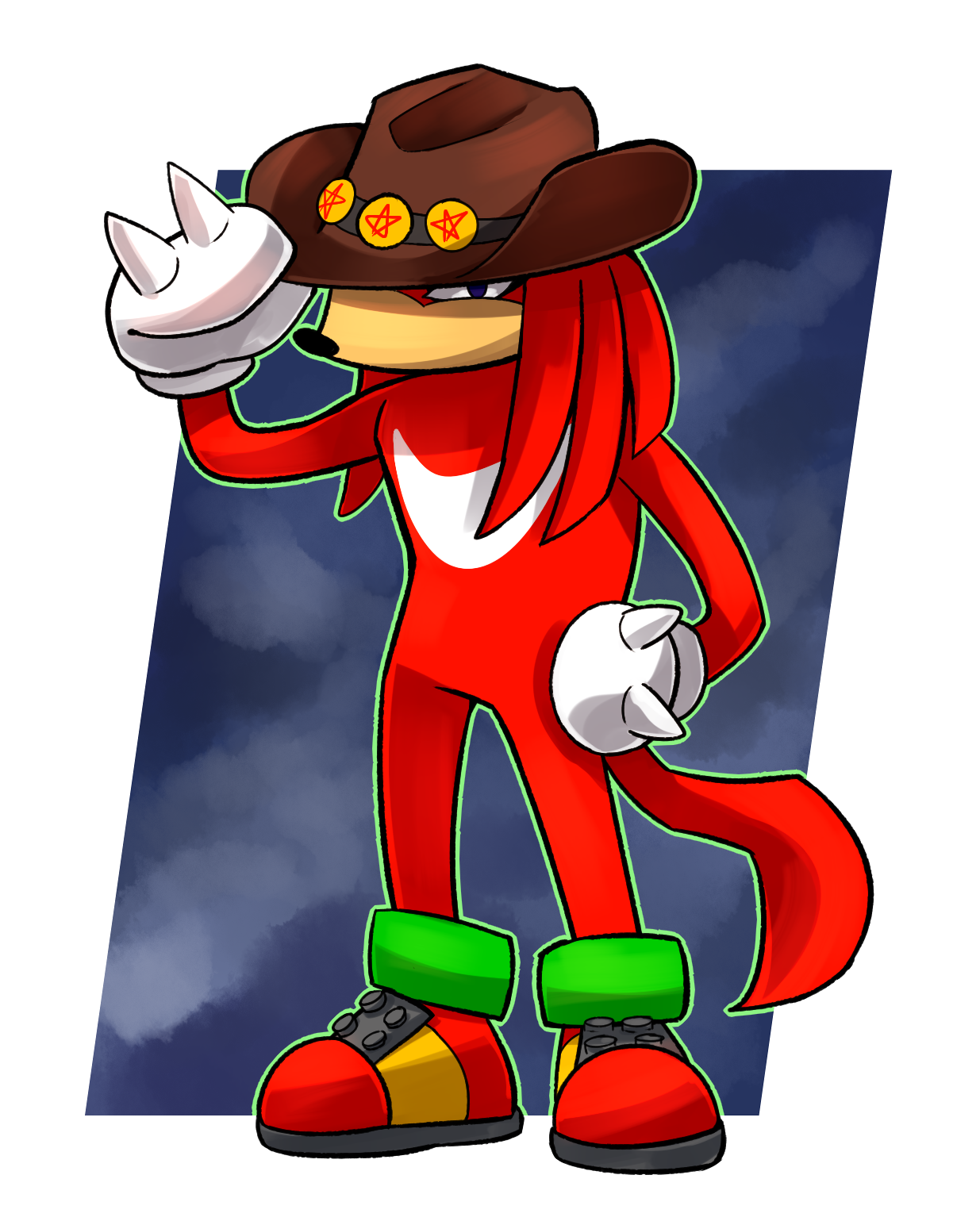 Knuckles by sad-poptart on DeviantArt