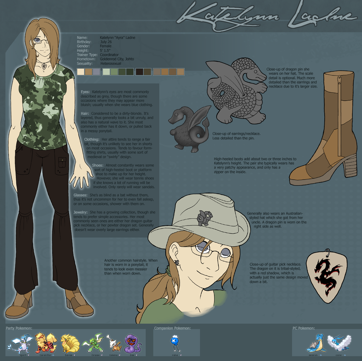 Katelynn Ladne : Reference