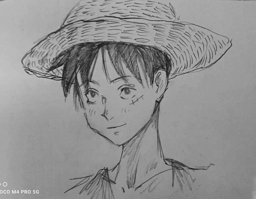 Luffy Sketch By Lamp0chka On Deviantart Luffy Sketch By Lamp0chka On Deviantart