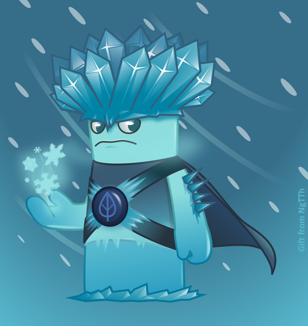 Heroic Ice-shroom - Pvz fanmade by NgTTh on DeviantArt