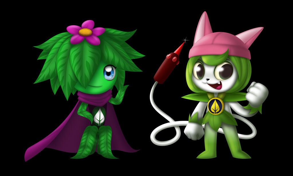 Rella and Catailia by NgTTh on DeviantArt