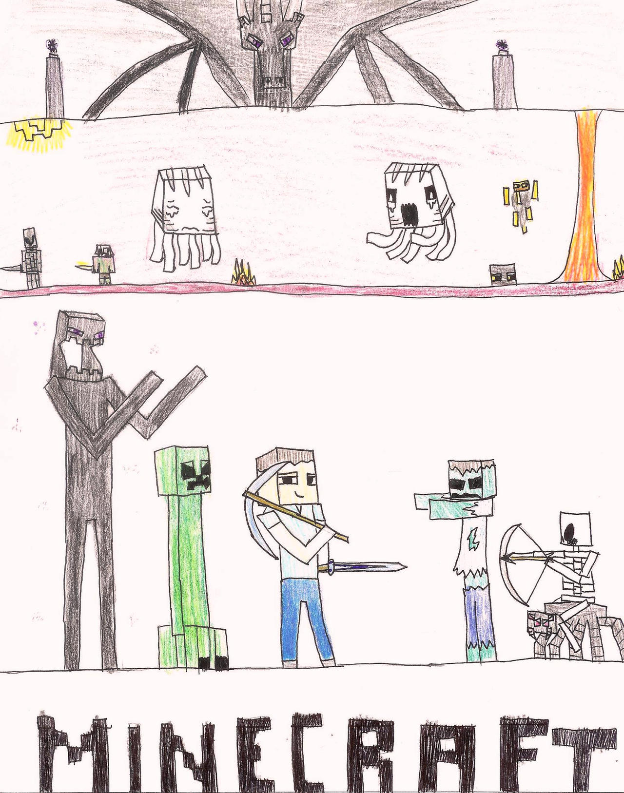 Deviantart Minecraft Ideas Minecraft by DragonDollRAWR on DeviantArt