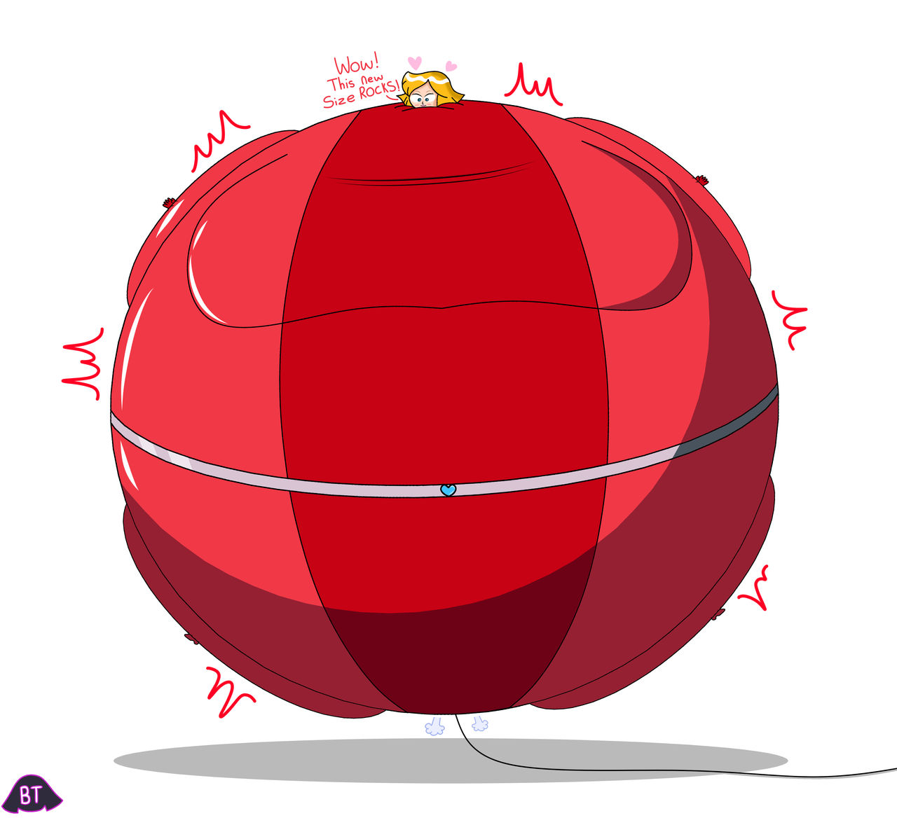 Clover-inflated by Ball00nToiletta on DeviantArt