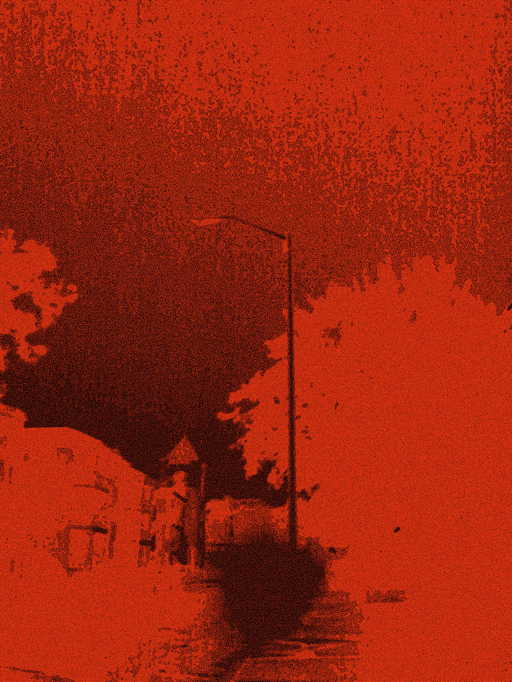 Night Scene In Crimson by Lunarsight