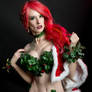 Poison Ivy's Christmas Costume!