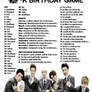 EXO-K Birthday Game