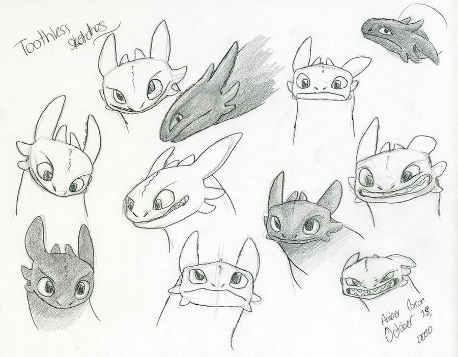 Toothless sketches