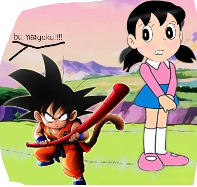 How to Draw Goku from Dragon Ball Z (Doraemon) Step by Step