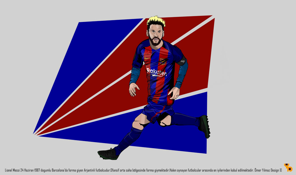 Lionel Messi Vector / Cartoon Wallpaper by YLMZDESIGN on DeviantArt