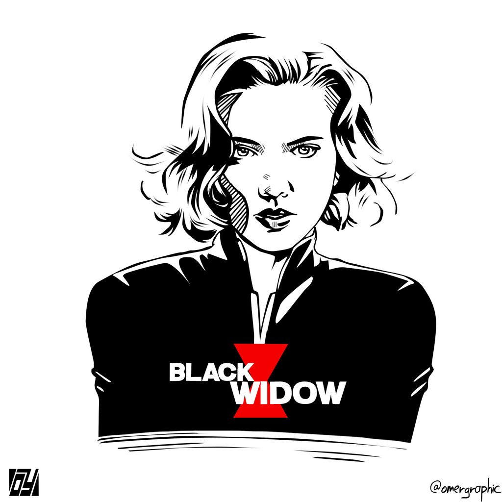 Black Widow Vector ART by YLMZDESIGN on DeviantArt