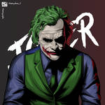 Joker - Heath Ledger Vector Art by YLMZDESIGN on DeviantArt