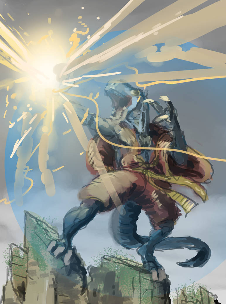 Spell Block quick painting by 08yo8387 on DeviantArt