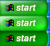 Windows XP Beta 2 Build start button with 9x logo