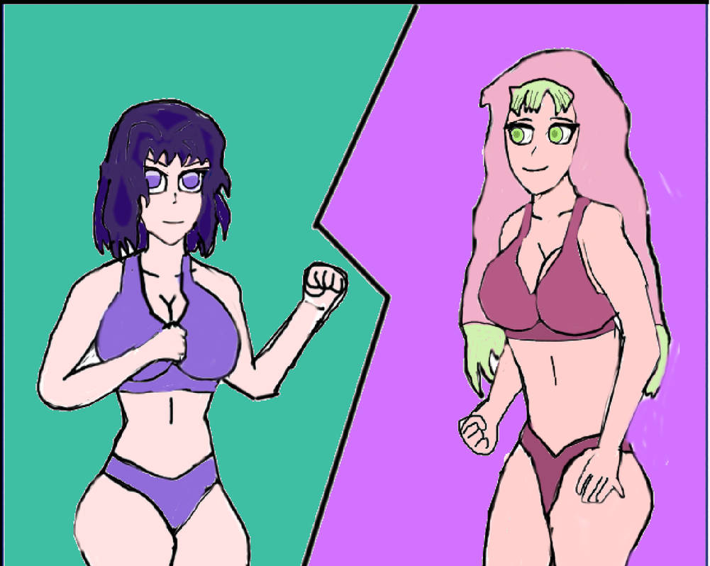 Shinobu x Mitsuri by fantasy142Wrestling on DeviantArt