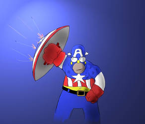 homer as cap