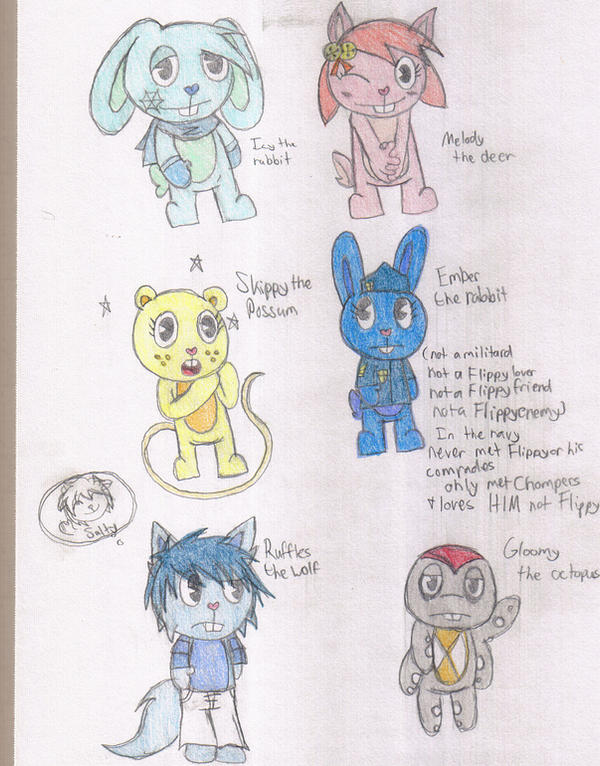HTF characters simplified6 by xxxTheHTFOmenxxx on DeviantArt