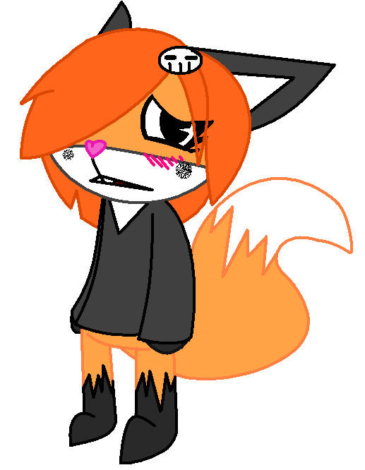 Foxing Emo HTF-Moody the Emo Fox by xxxTheHTFOmenxxx on DeviantArt