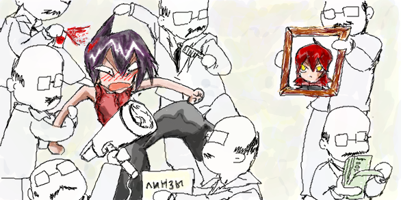 Another anime - oekaki by Twins-Asakura