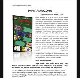 Phantasmagoria: Press Release